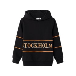 Name It Httetrje Hoodie LS Skalle Black