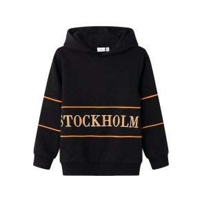Name It Httetrje Hoodie LS Skalle Black