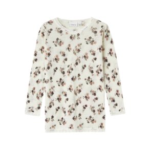 Name It Bluse LS Uld Wang Needle Snow White
