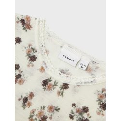 Name It Bluse LS Uld Wang Needle Snow White
