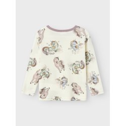 Name It Uld Bluse LS Willitus Snow White