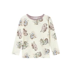Name It Uld Bluse LS Willitus Snow White