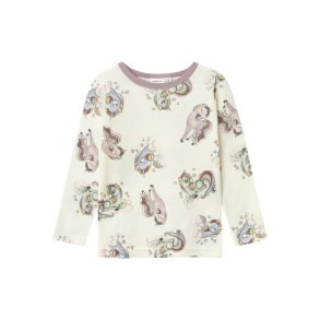 Name It Uld Bluse LS Willitus Snow White