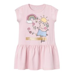 Name It Kjole SS Farina Gurli Gris Parfait Pink