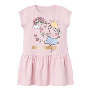 Name It Kjole SS Farina Gurli Gris Parfait Pink