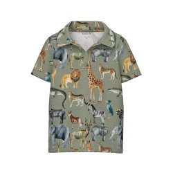 Name It Polo SS Jale Oil Green