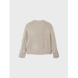 Name It Cardigan LS Strik Kimmao Peyote Melange