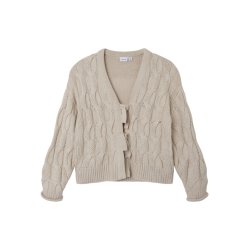 Name It Cardigan LS Strik Kimmao Peyote Melange