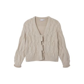 Name It Cardigan LS Strik Kimmao Peyote Melange