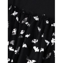 Name It Kjole LS Ottoline Halloween Tulle Skirt Black