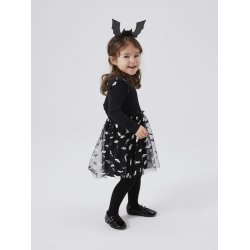 Name It Kjole LS Ottoline Halloween Tulle Skirt Black