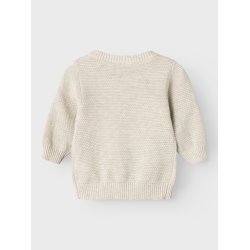 Name It Cardigan LS Baby Strik Heart Peyote Melange