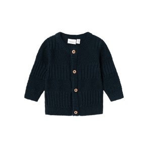 Name It Cardigan LS Baby Strik Nabel Dark Sapphire