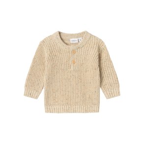 Name It Bluse Strik LS Nesalle Summer Sand