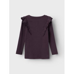 Name It Bluse LS Nilla XSL Plum Perfect