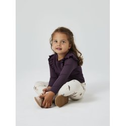 Name It Bluse LS Nilla XSL Plum Perfect