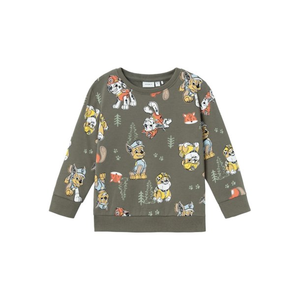 Name It Sweatshirt LS Mini Sug Paw Patrol Tea Leaf