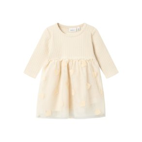 Name It Kjole LS Baby Najas Summer Sand