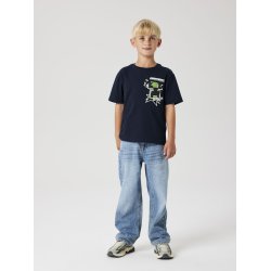 Name It T-shirt SS Kids Odet Minecraft Dark Sapphire