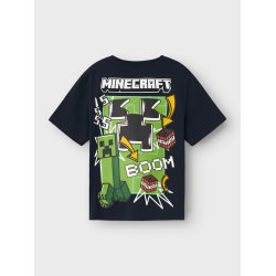 Name It T-shirt SS Kids Odet Minecraft Dark Sapphire