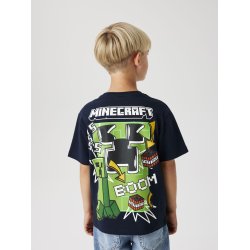 Name It T-shirt SS Kids Odet Minecraft Dark Sapphire