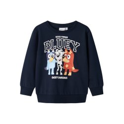 Name It Sweatshirt LS Mini Omir Bluey Dark Sapphire
