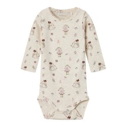 Name It Body LS Rabbit Peyote Melange