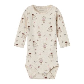 Name It Body LS Rabbit Peyote Melange