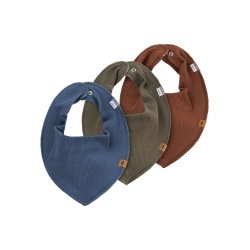 Name It Hagesmk YasimOkkel 3-pak Scarf Bib Rib Tea Leaf