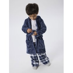 Name It Badekbe Mini Racer Morning Robe Flint Stone