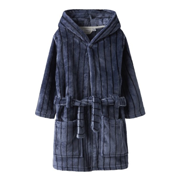 Name It Badekbe Mini Racer Morning Robe Flint Stone