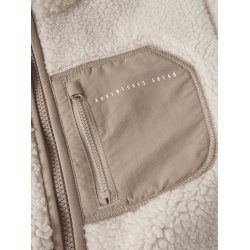 Name It Fleece Jakke Kids Mattia Sherpa Moonbeam