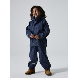 Name It Regnst Mini Dry10 Rain Set AOP Vintage Indigo