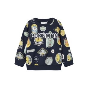 Name It Sweatshirt LS Mini Jazy Pokemon Navy Blazer