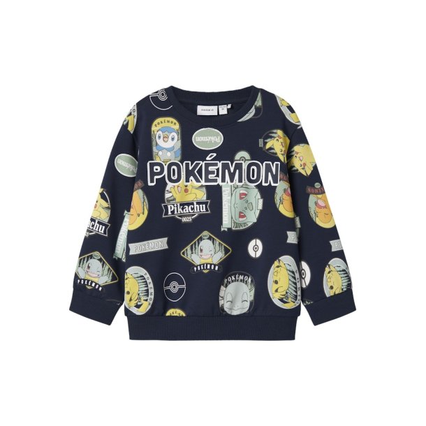 Name It Sweatshirt LS Mini Jazy Pokemon Navy Blazer