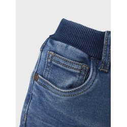 Name It Jeans Mini Ben Baggy Fleece Medium Blue Denim 