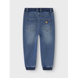 Name It Jeans Mini Ben Baggy Fleece Medium Blue Denim 