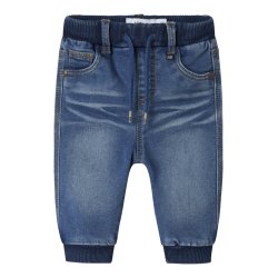 Name It Jeans Baby Ben Baggy Fleece Medium Blue Denim
