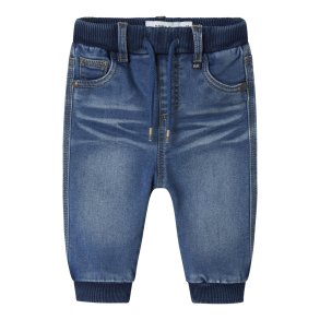 Name It Jeans Baby Ben Baggy Fleece Medium Blue Denim