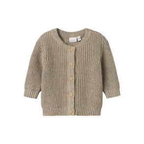 Name It Cardigan Baby LS Strik Norman Island Fossil