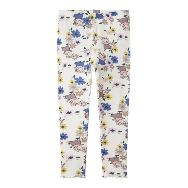 Name It Leggins Mini Fansa Gurli Gris Cloud Dancer