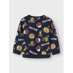 Name It Sweatshirt LS Mini Silo Pokemon Navy Blazer