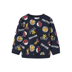 Name It Sweatshirt LS Mini Silo Pokemon Navy Blazer