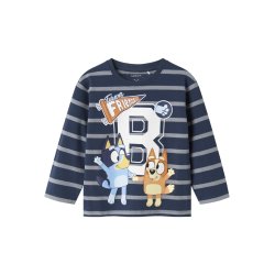 Name It Bluse Mini LS Sulli Bluey Insignia Blue