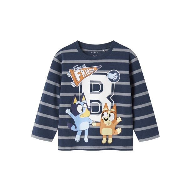 Name It Bluse Mini LS Sulli Bluey Insignia Blue