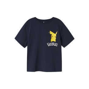 Name It T-shirt LS Kids Stu Pokemon Navy Blazer