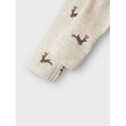 Name It Leggins Baby Roko Christmas Peyote Melange