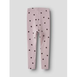 Name It Leggins Mini Heart Burnished Lilac