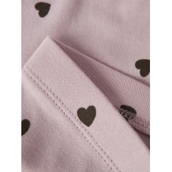 Name It Leggins Mini Heart Burnished Lilac