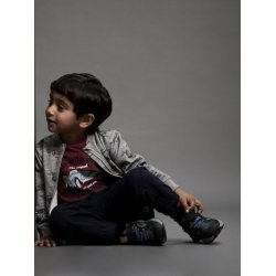 Name It Cardigan Mini LS Reiner Sweat Grey Melange